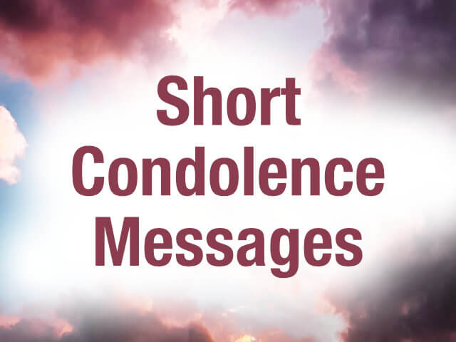 condolence message